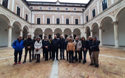 Successo per il press tour di Confesercenti Urbino e Comune di Urbino Città di Urbino, dedicato ai 600 anni di Federico da Montefeltro